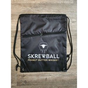 SKREWBALL 2 String Drawstring Backpack Cinch Sack Gym Tote Bag Sport Pack Nylon